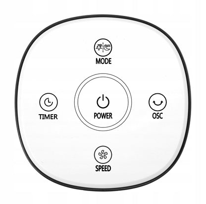 Ventilatore a Torre da Pavimento 36'' 3 Velocità con Telecomando Oscillazione 75&deg; e Timer