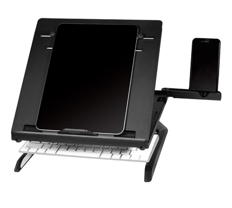 Supporto per Notebook e Tablet 10-15.6'' Ergonomico Nero