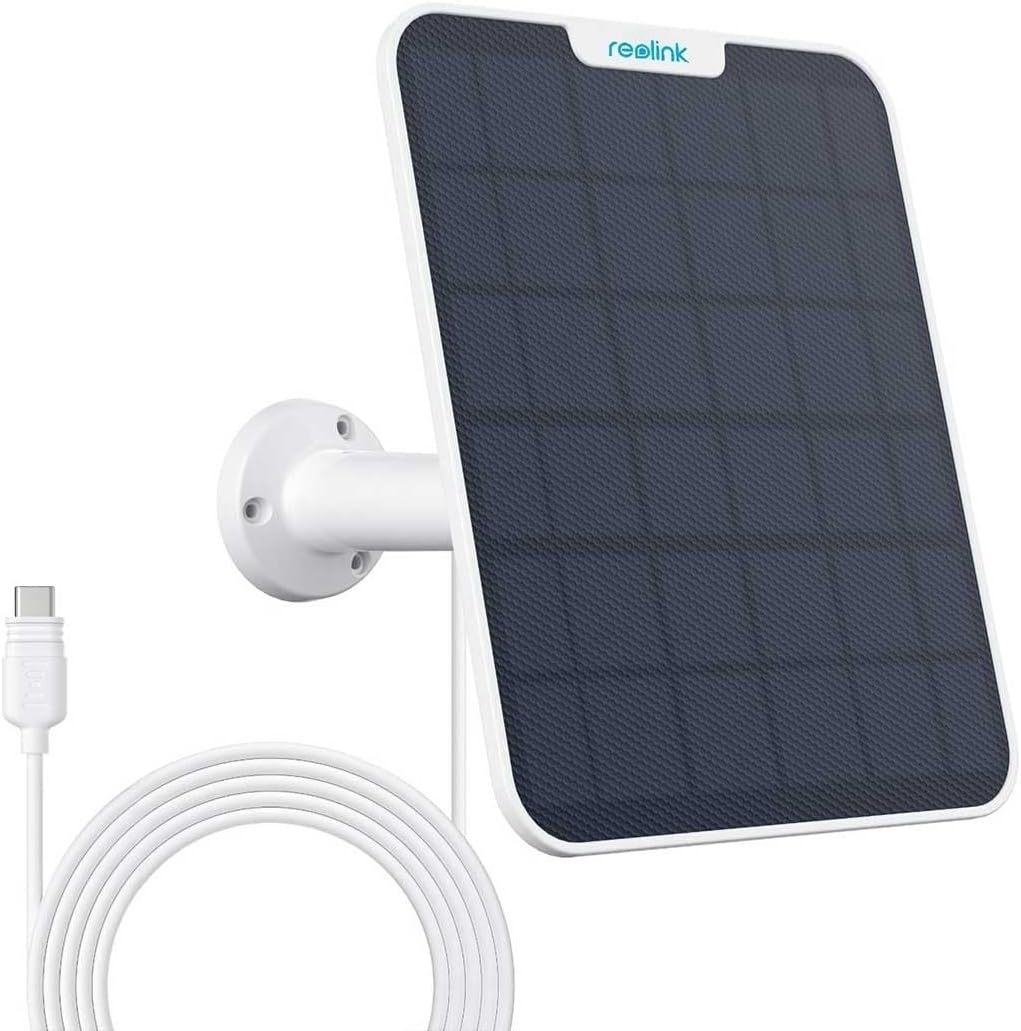 Pannello Solare 6W USB-C™ per Telecamera a Batteria da Esterno, SP2-W