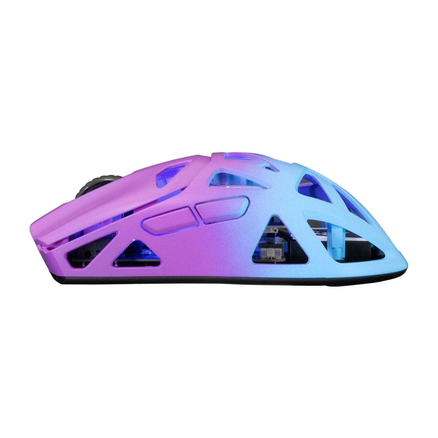 Mouse Ottico Wireless Gaming 24000 Dpi Retroilluminazione DPI LED Blu Viola, DAGONET-BLP