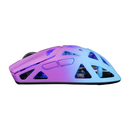 Mouse Ottico Wireless Gaming 24000 Dpi Retroilluminazione DPI LED Blu Viola, DAGONET-BLP