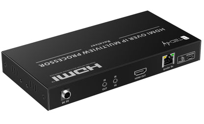 Ricevitore per Matrix Extender HDMI Over IP 4K su Cavo Cat.6 fino a 120m Multiview Ipcolor iMMS