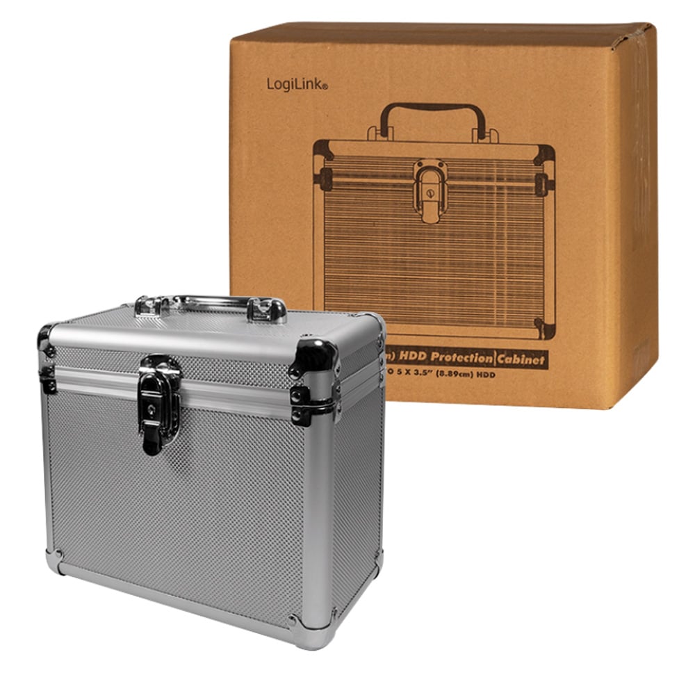 Valigia Protettiva per 5 HDD da 3.5''