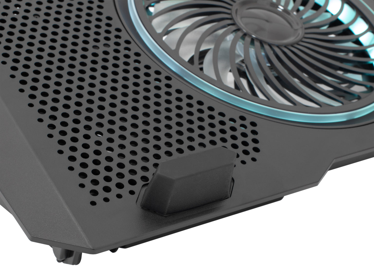 Dissipatore USB per Notebook fino a 17.3'' con 6 Regolazioni di Altezza e 2 Porte USB