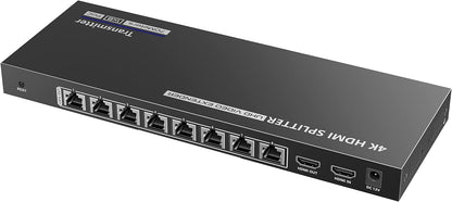 Extender Splitter HDMI 8 vie su Cavo di Rete 70 metri PoC