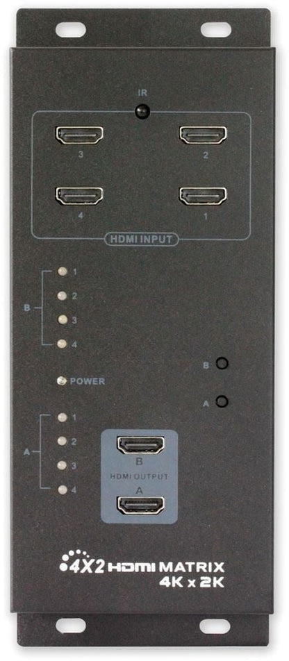 Matrix HDMI 4 IN 2 OUT 4K UHD 3D