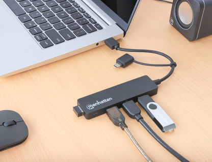 Hub USB 3.2 Gen1 4 Porte Combo USB-A e USB-C
