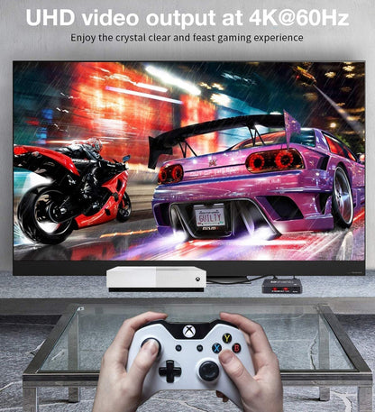 Switch HDMI 2.0b 5in 1out 4K HDR HDCP2.2 con Telecomando