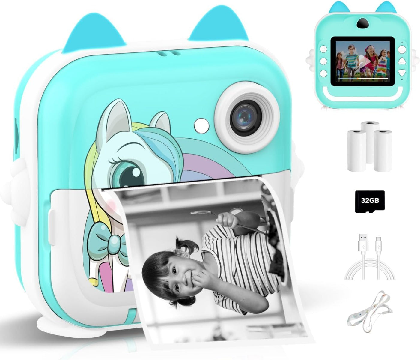 Macchina Fotografica Istantanea per Bambini