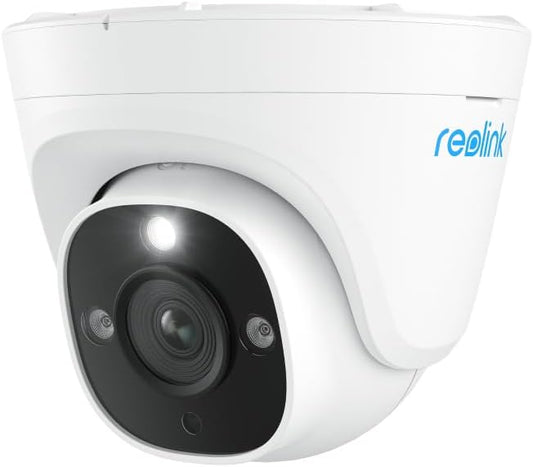 Telecamera IP Dome di Sicurezza PoE 4K 12MB IP67, Serie P344
