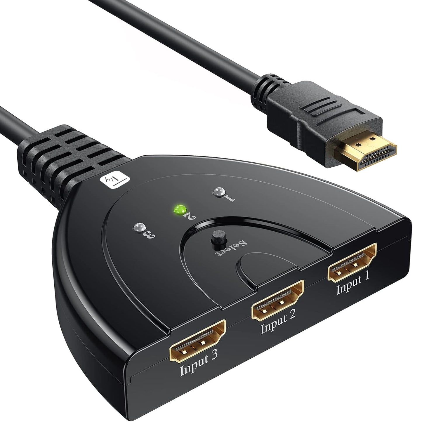 Switch Splitter HDMI 3x1 8K@60Hz Compatto