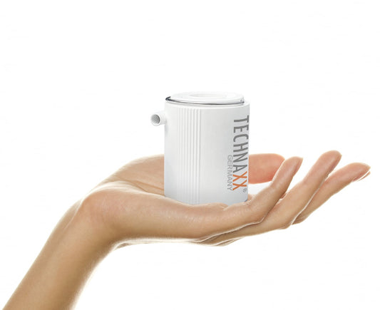 Mini Pompa ad Aria con Batteria Ricaricabile e Luce LED da Campeggio, TX-261