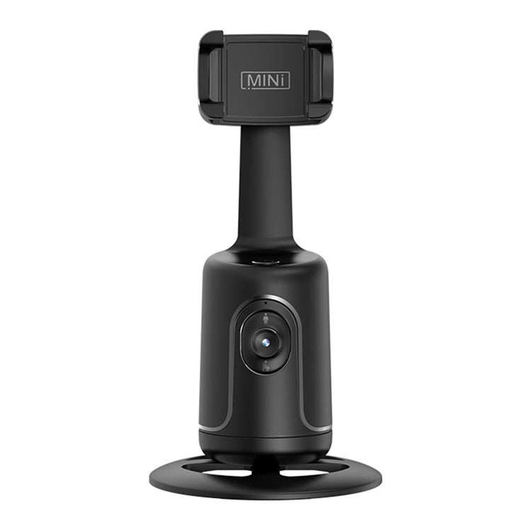 P01 Fotocamera con tracciamento automatico del volto e supporto per fotocamera con rotazione a 360 gradi, supporto per rilevamento del movimento del telefono con scatto intelligente per video in streaming vlog live