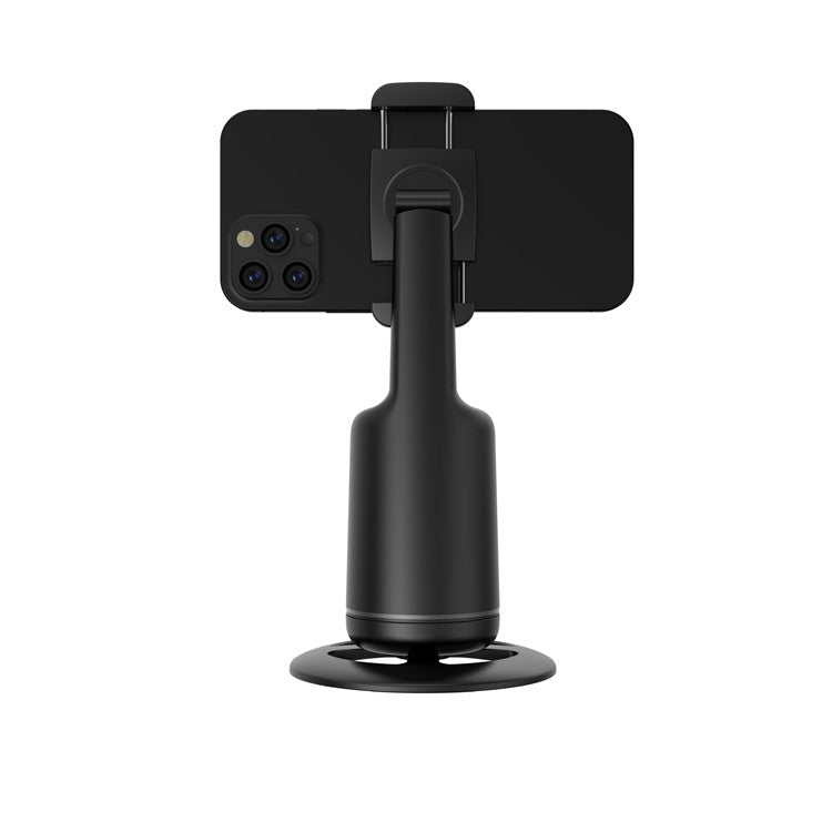 P01 Fotocamera con tracciamento automatico del volto e supporto per fotocamera con rotazione a 360 gradi, supporto per rilevamento del movimento del telefono con scatto intelligente per video in streaming vlog live