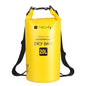 Sacca Impermeabile 20L Dry Bag con Tracolla Regolabile Giallo