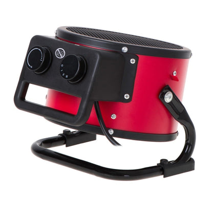 Riscaldatore Ceramico Industriale 2400W con Regolazione Angolo di Soffiaggio Verticale