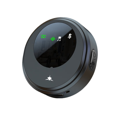 Set 2 Mini Microfoni Lavalier Wireless con Ricevitore USB-C e Custodia di Ricarica, TASSA