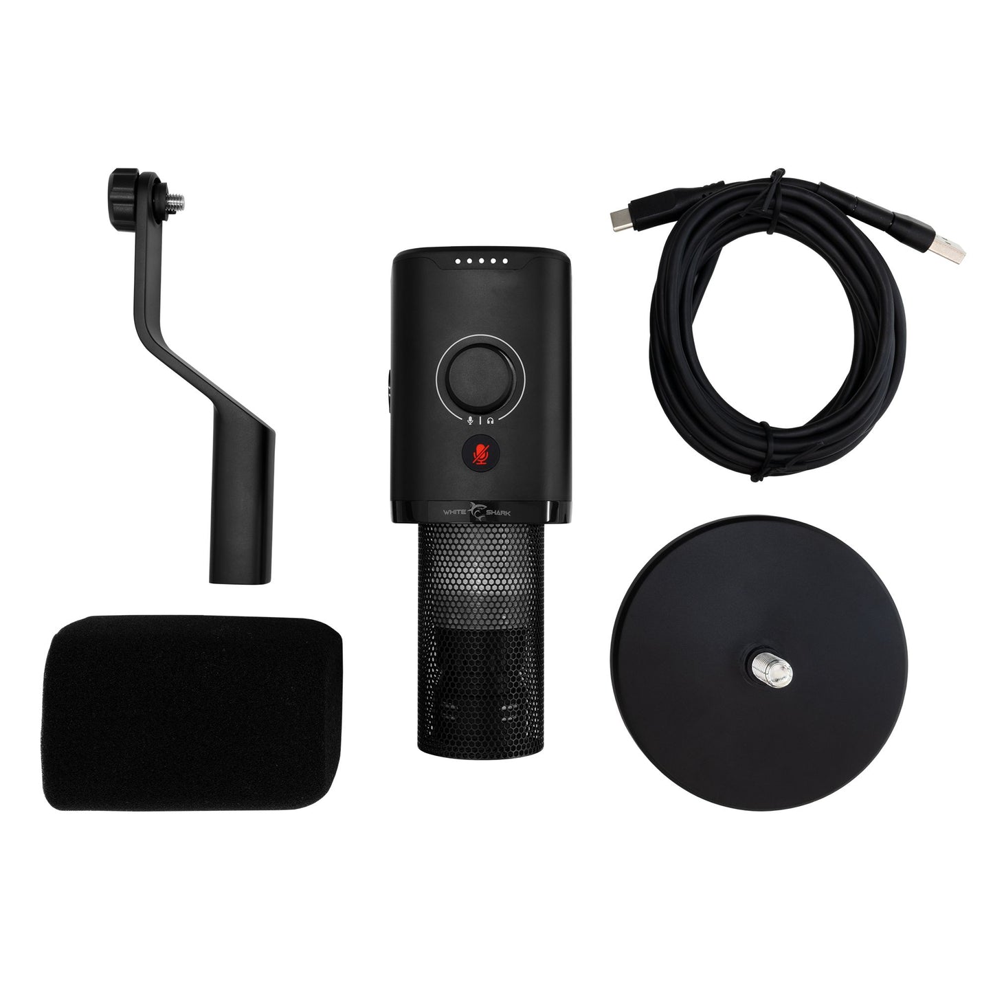 Microfono Dinamico USB-C Cardioide, UDUKKU