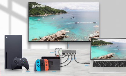 Switch HDMI 4k@60Hz 3 porte