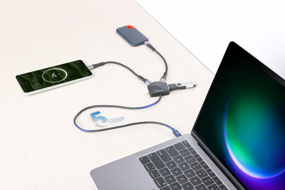 Hub USB 3.2 2x USB-A e 2x USB-C