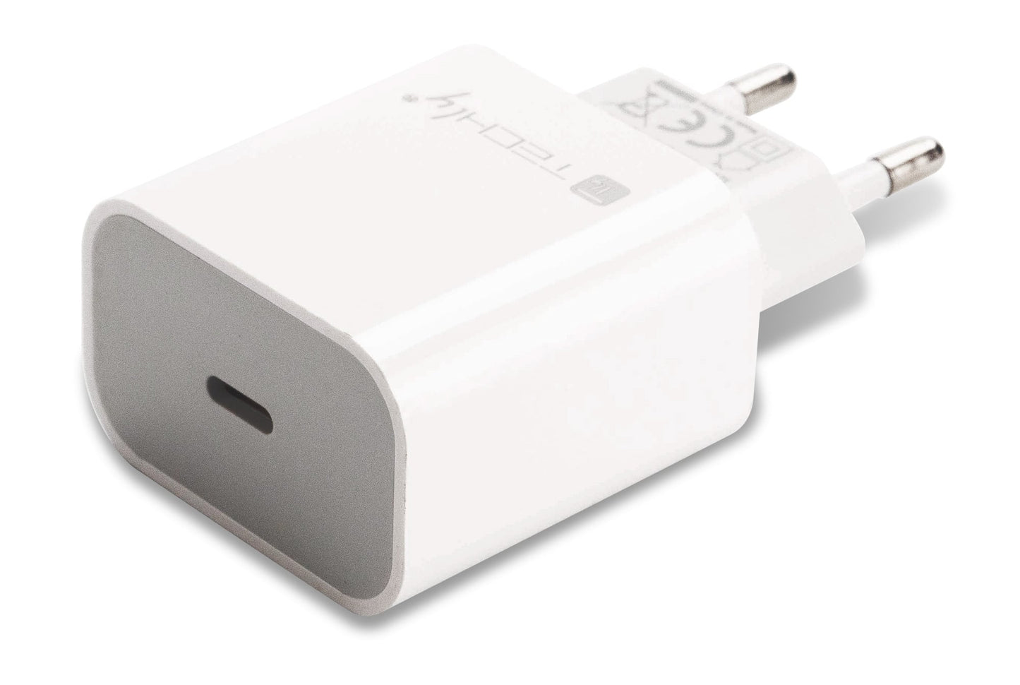Caricatore Alimentatore USB-C da Muro 20W PD per Smartphone o Tablet