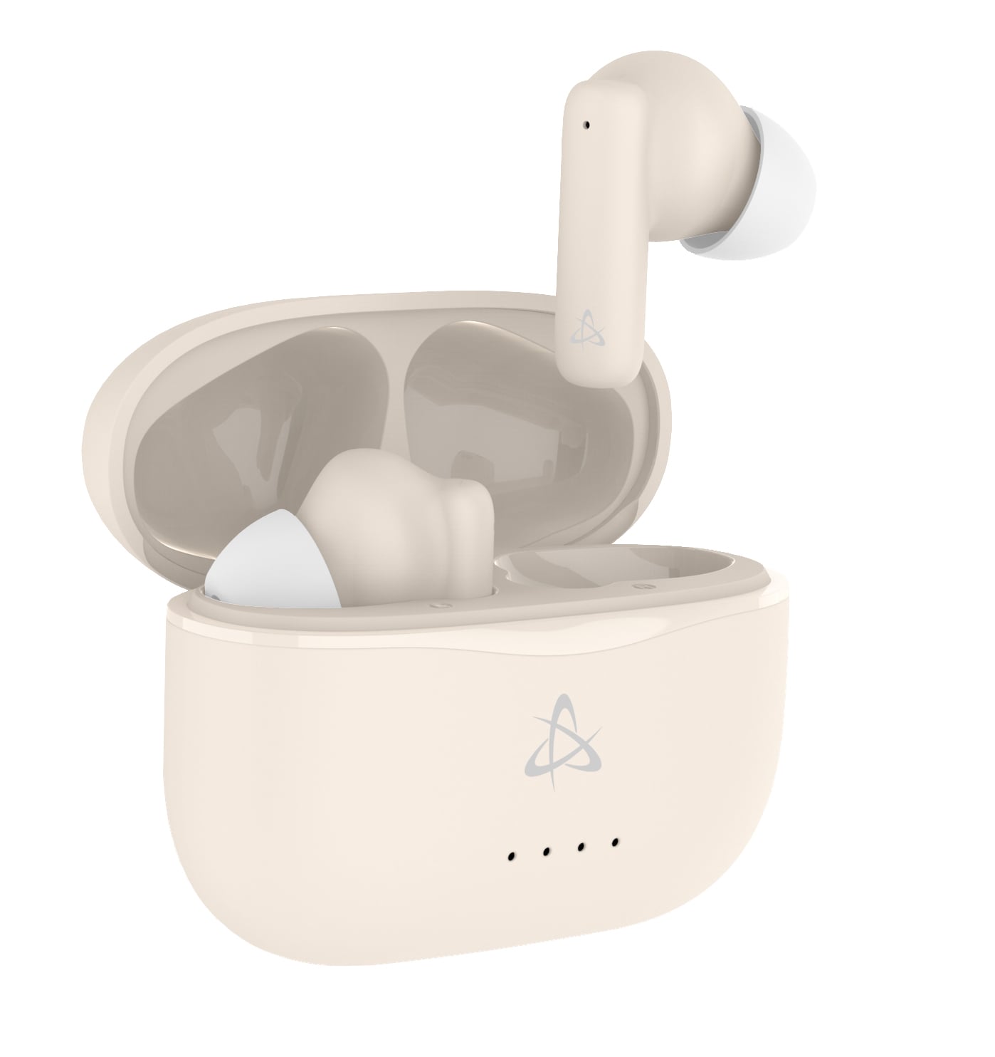 Auricolari Bluetooth v5.4 con Custodia di Ricarica EB-TWS05 Beige