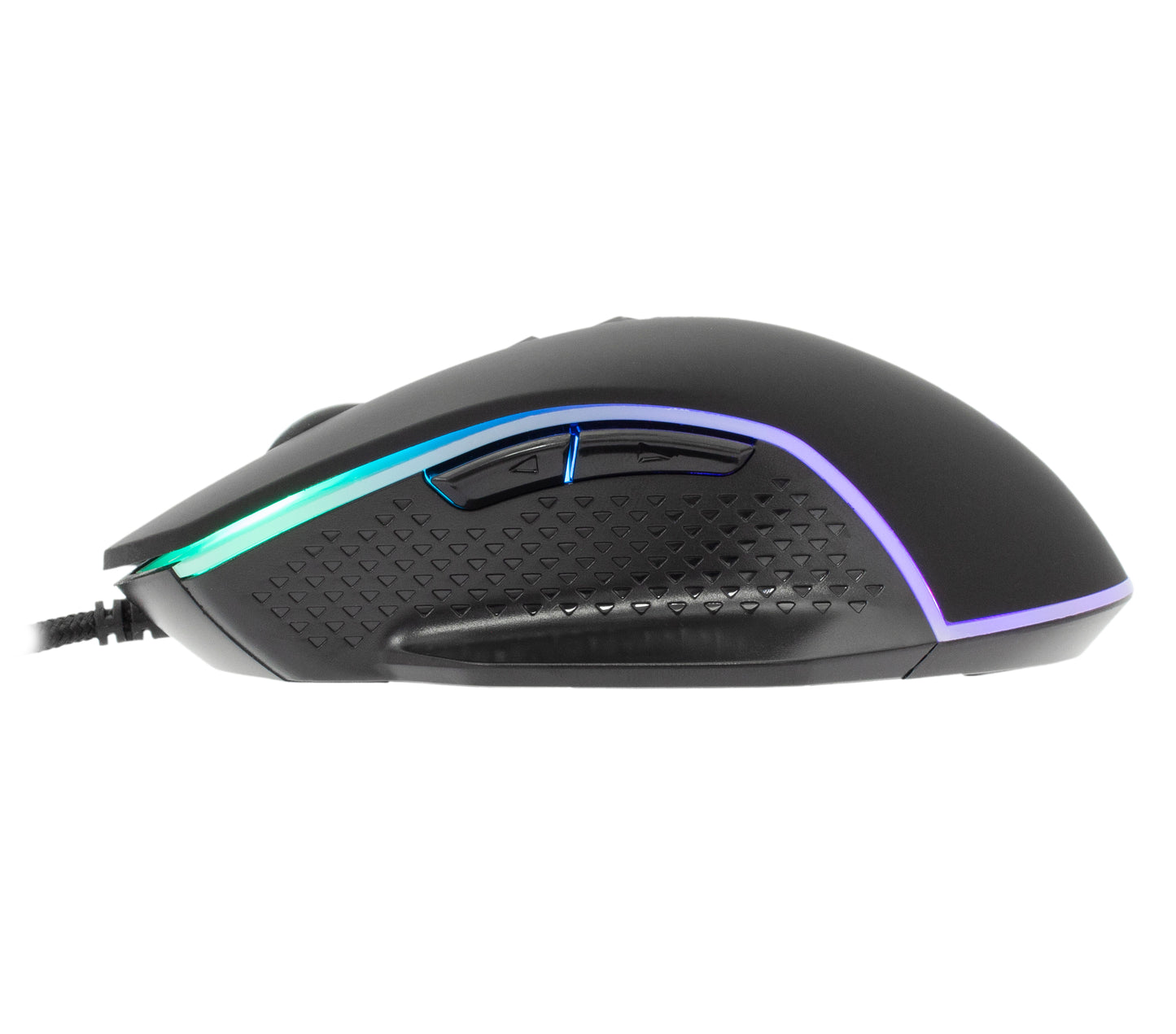 Mouse Ottico USB Gaming 6400 Dpi Retroilluminazione LED RGB Nero, GARETH