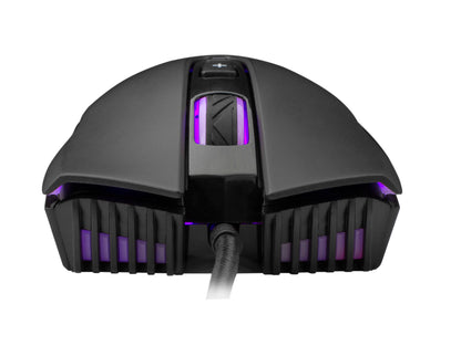 Mouse Ottico USB Gaming 6400 Dpi Retroilluminazione LED RGB Nero, GM-5003 AZARAH