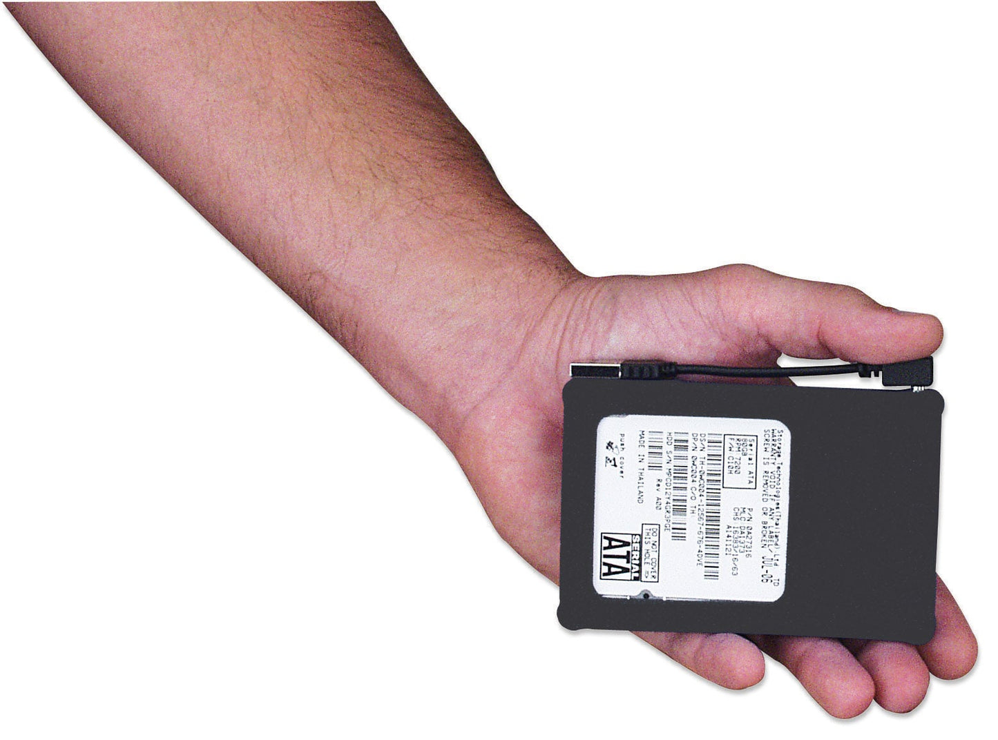 Box esterno 2.5'' SATA USB2.0 Silicone Nero