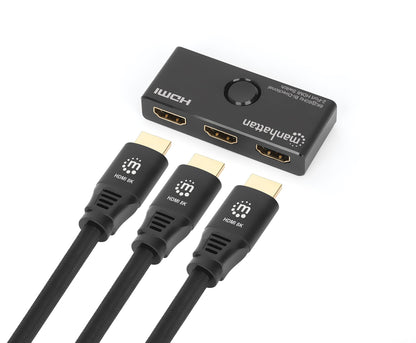 Switch HDMI 2 Porte 8K@60Hz Bidirezionale