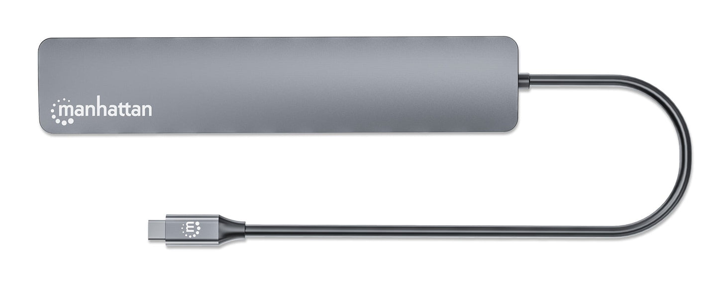 Hub 7 porte USB3.2 10G/5G 4x USB-C + 3x USB-A con Power Delivery