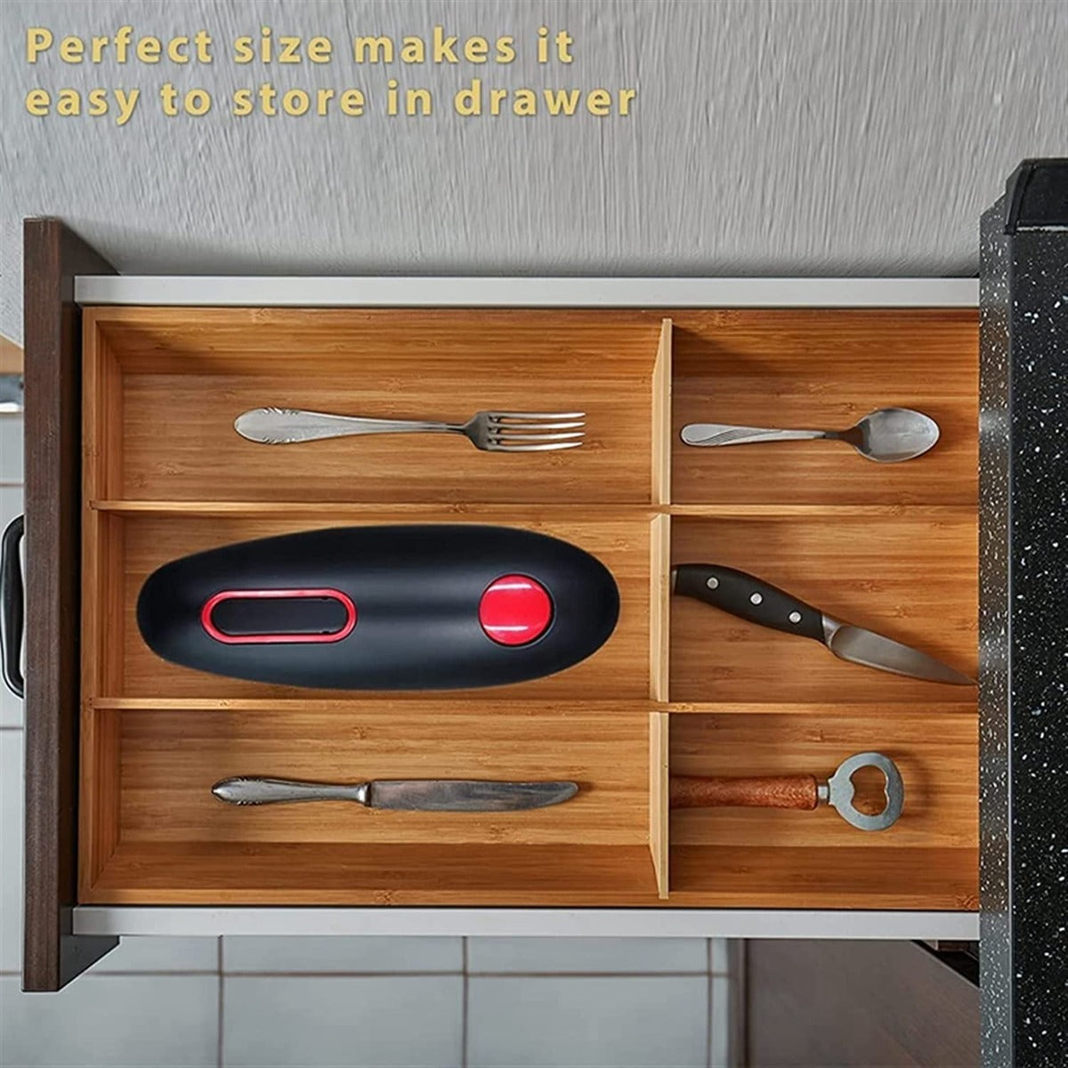 Apriscatole elettrico per cucina apriscatole a batteria portatile con bordo liscio apriscatole automatiche con un solo tocco