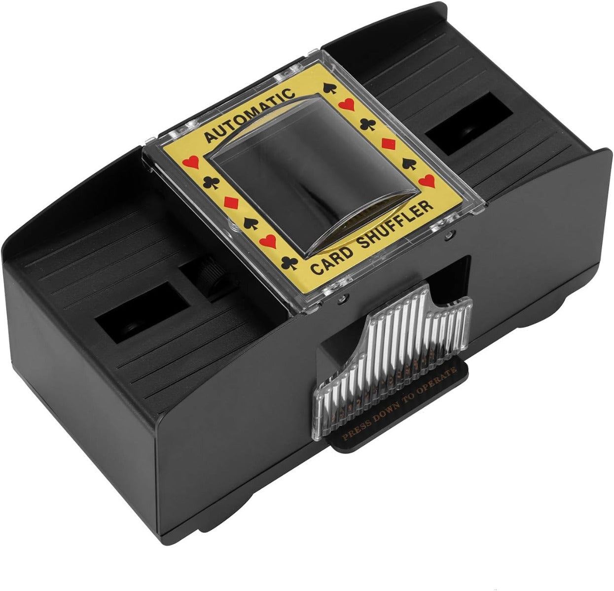 Mescolatore di Carte Automatico a Batteria per Uno/Due Mazzi