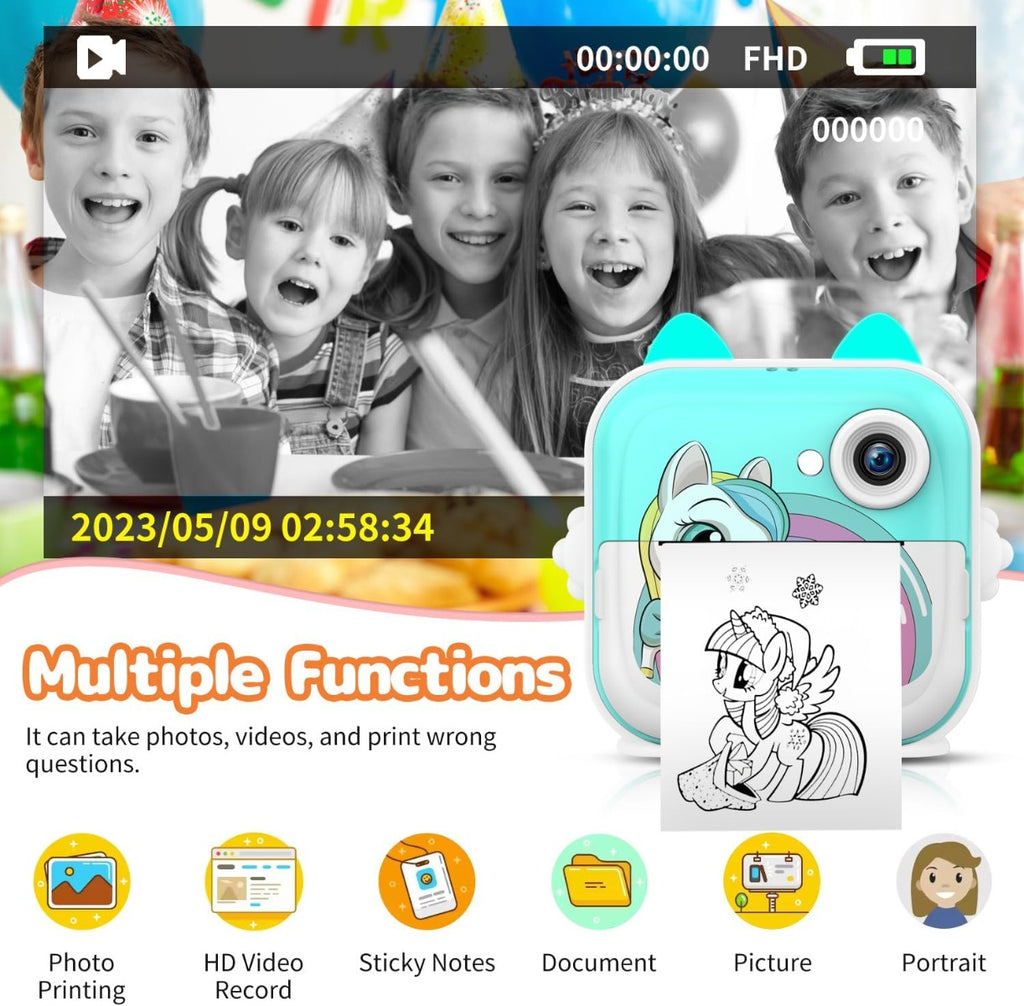 Macchina Fotografica Istantanea per Bambini