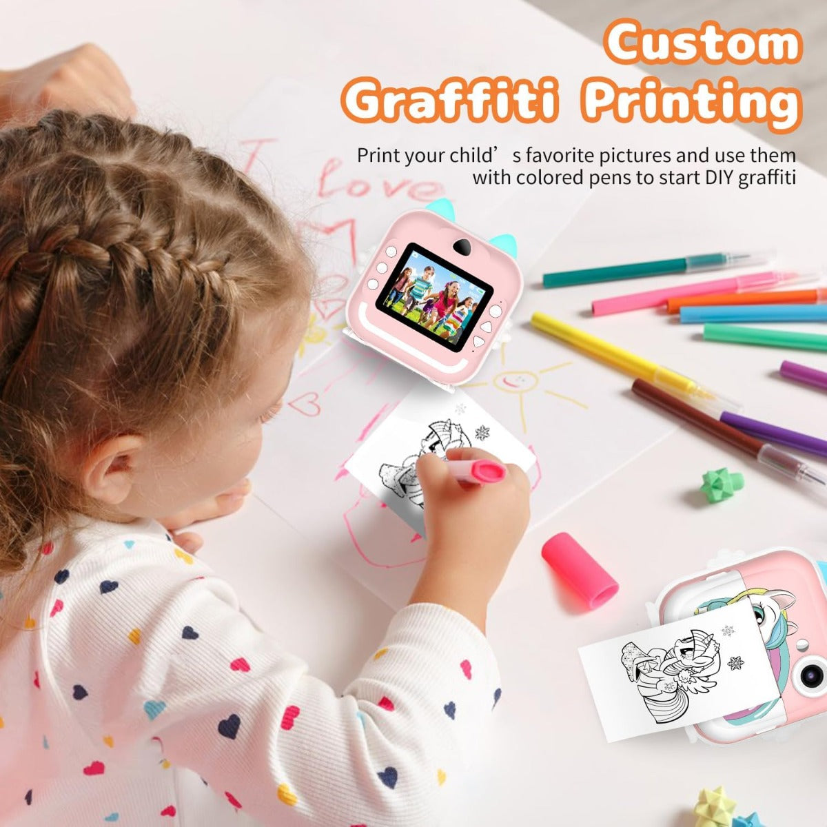 Macchina Fotografica Istantanea per Bambini