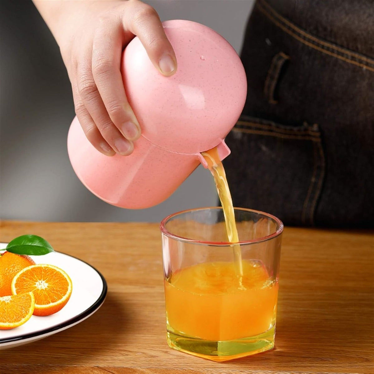 Spremiagrumi Manuale a Leva per Limoni e Arance - Design Compatto e Portatile