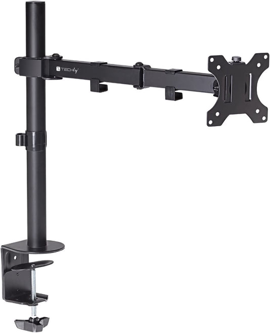Supporto da Scrivania per Monitor 13-27'' Doppio Snodo di Regolazione