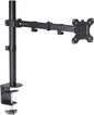 Supporto da Scrivania per Monitor 13-27'' Doppio Snodo di Regolazione