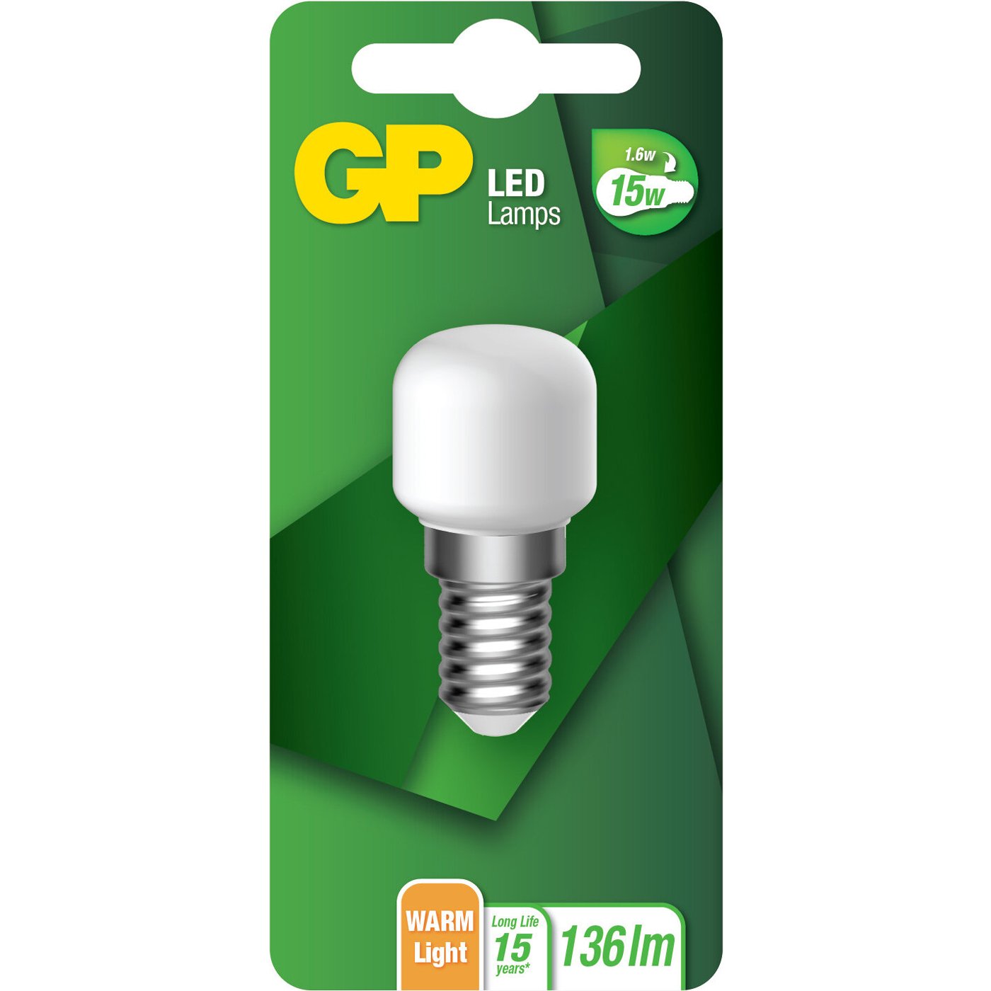 Lampadina LED T25 E14 1,6W 136lm, 085492-LDCE1