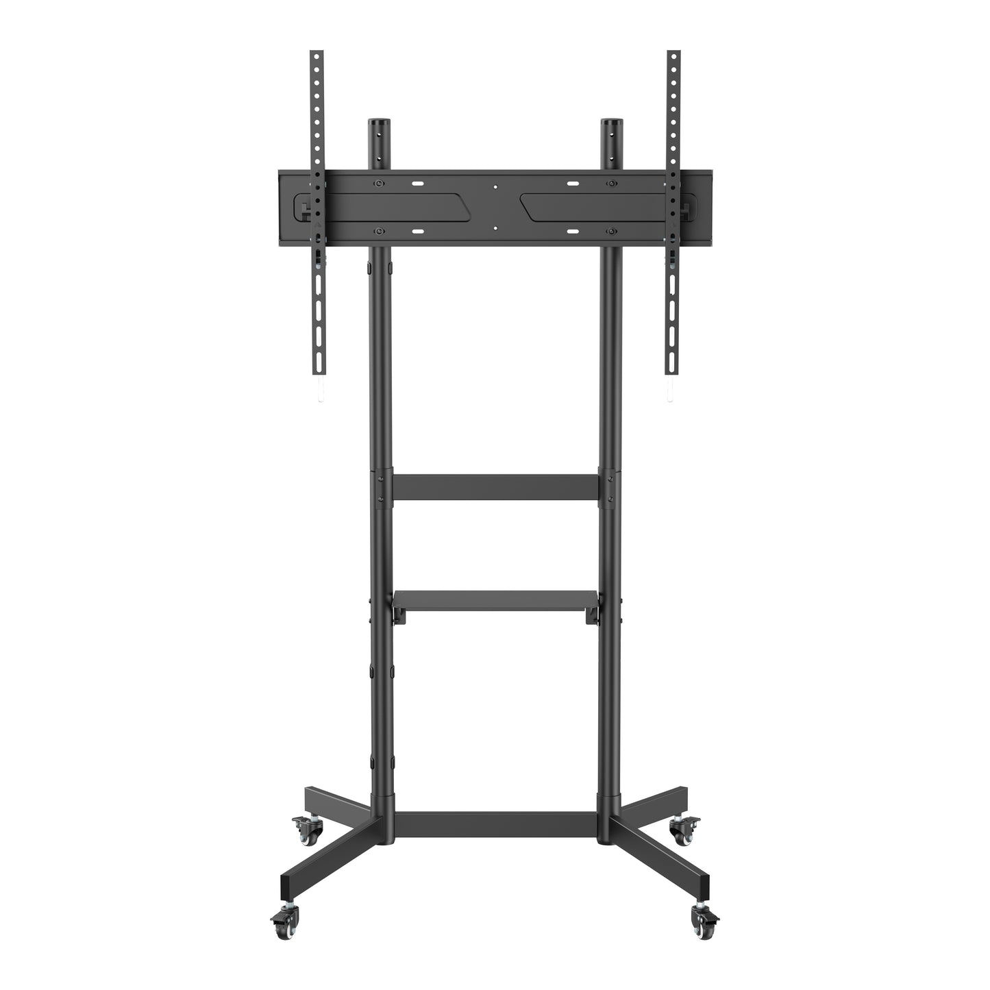 Supporto a Pavimento con Mensola per TV LCD/LED/Plasma 55-100''