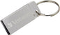 Mini Memoria USB Verbatim con Portachiavi 64GB Silver