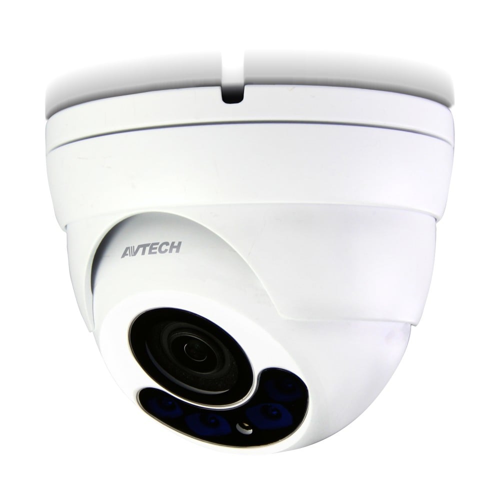 Telecamera CCTV Dome IR Quadbrid 5MP da Soffitto Obiettivo Motorizzato, DGC5446SE