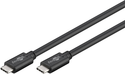 Cavo SuperSpeed USB-C 3.2 Gen1 Maschio / Maschio 1m Nero