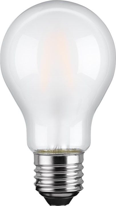 Lampadina LED E27 Bianco Caldo Satinato 7W con filamento Classe E