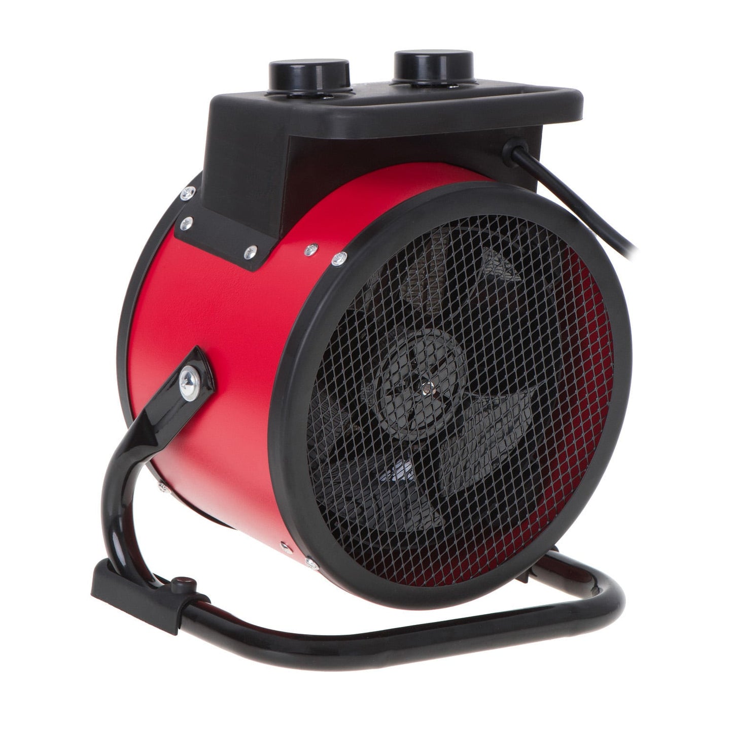 Riscaldatore Ceramico Industriale 2400W con Regolazione Angolo di Soffiaggio Verticale