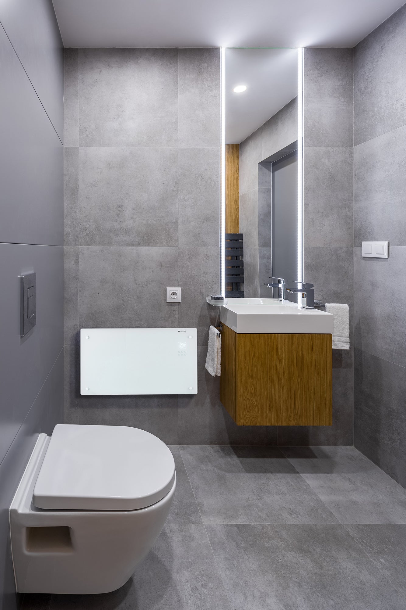 Termoconvettore da Pavimento o da Parete Riscaldatore Elettrico 2000W