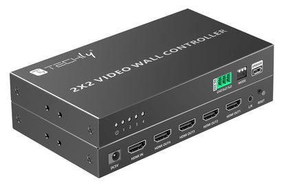 Controller per Video Wall 2x2 HDMI 4 Canali