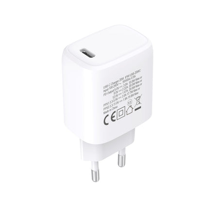 Caricatore Alimentatore GaN USB-C da Muro 20W