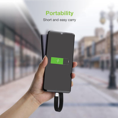 Cavo Corto Piatto USB-C Maschio a USB-C Maschio E-Mark Ricarica Rapida FPC 12.4 cm