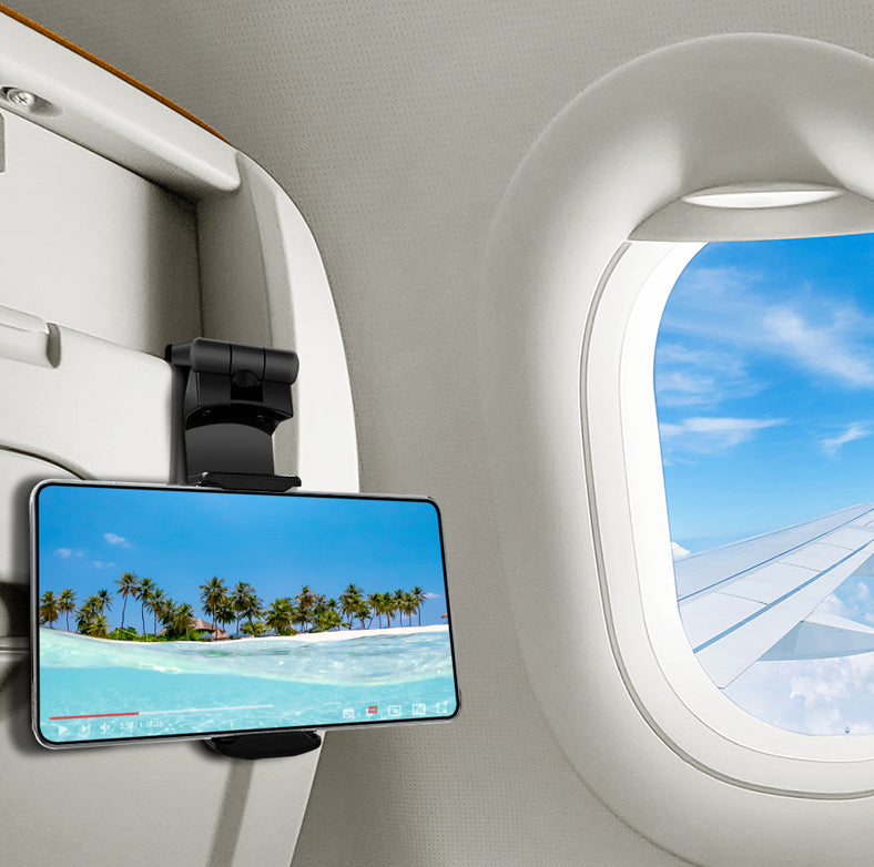 Supporto Porta Smartphone 4,7–6,9'' con Rotazione 360° Nero